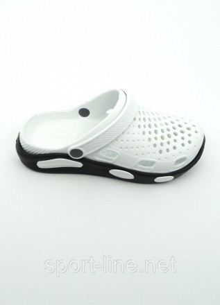  Кроксы белые . 
Обувь производится по особой технологии вспенивания из современ. . фото 3