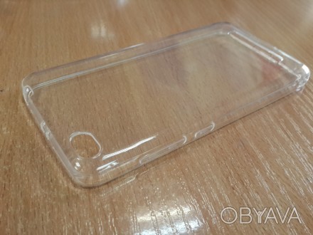 Оригінальний силіконовий чохол для Xiaomi Redmi 4A прозорий. . фото 1