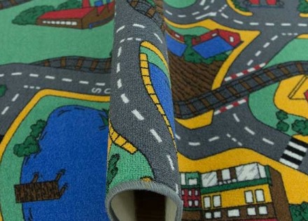 Дитячі килими з дорогами Напов №17 4, 2.5. Васильков. фото 1