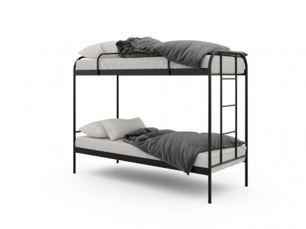 ОПИСАНИЕ:
Двухъярусная металлическая кровать Team Duo позволит сэкономить простр. . фото 3