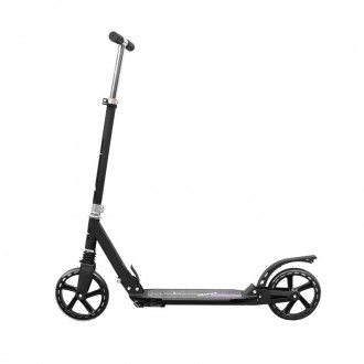 Двухколёсный самокат Scooter 888 Black для подростков складной с подножкой ручны. Запорожье. фото 1 Двухколёсный самокат Scooter 888 Black для подростков складной с подножкой ручны. Запорожье. фото 1