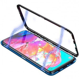 Magnetic case Full Glass 360 (магнитный чехол) для Huawei P40 Lite со стеклянной. . фото 3