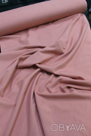 Однотонная декоративная ткань розового цвета от Турецкого производителя. Ширина . . фото 1