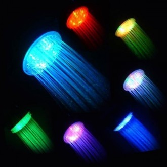  
Насадка для душа с LED подсветкой порадует Вас тремя цветами. Насадка для душа. . фото 7