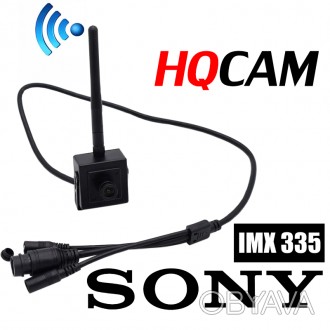 Мини камера WiFi IP для PC, Android&IOS, HQCAM 501W, SONY IMX335, Onvif, P2P, 5 . . фото 1