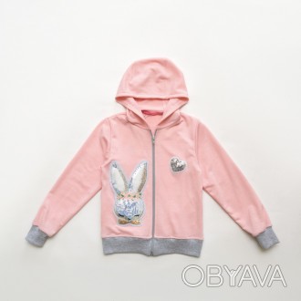 Кофта SmileTime дитяча Shiny Bunny, рожева
Нові моделі спортивного одягу для діт. . фото 1