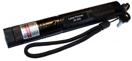 Мощная лазерная указка YL-Laser 303 с ключом
 
 Яркая указка зеленого цвета не т. . фото 3