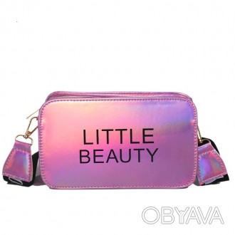 
Женская голографическая сумка LITTLE BEAUTY
Женская голографическая сумочка на . . фото 1