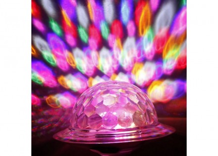 Светомузыкальная новинка к Новому году 2019 LED UFO Crystal Magic Ball - это усо. . фото 4