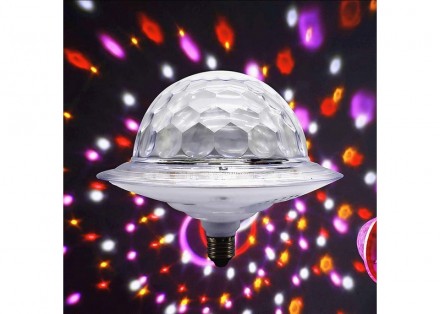 Светомузыкальная новинка к Новому году 2019 LED UFO Crystal Magic Ball - это усо. . фото 5