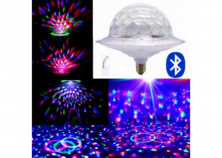 Светомузыкальная новинка к Новому году 2019 LED UFO Crystal Magic Ball - это усо. . фото 3