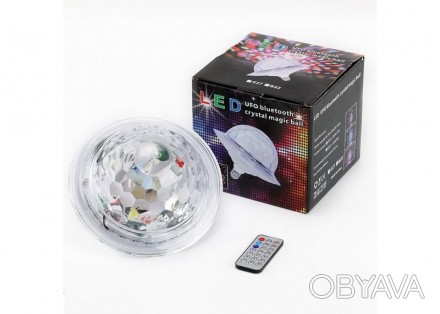 Светомузыкальная новинка к Новому году 2019 LED UFO Crystal Magic Ball - это усо. . фото 1