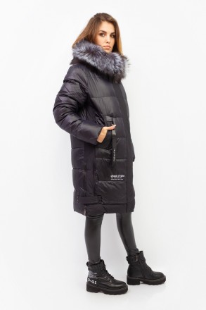 
Стильная женская куртка Fine Baby Cat
Зимняя куртка черного цвета. Куртка пряма. . фото 4