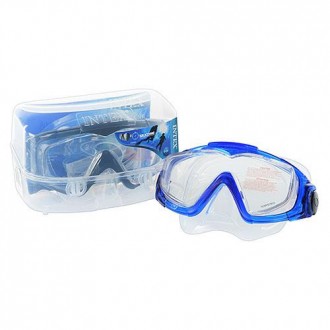 Удобная маска для плавания под водой Аква Про Intex 55981. Маска обеспечивает хо. . фото 3