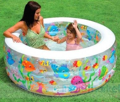 
Детский надувной бассейн Intex 58480 прекрасная возможность соединить бассейн м. . фото 2