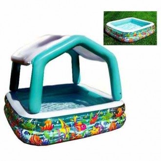 
Детский надувной Бассейн со съемной крышей 57470
Детский надувной бассейн со съ. . фото 7