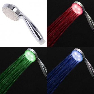 Насадка для душа с LED подсветкой и термо датчиком. Миколаїв. фото 1