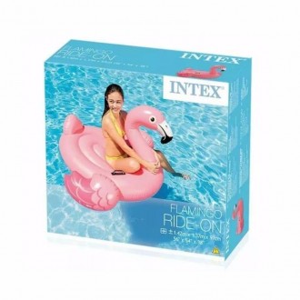 Большая надувная игрушка Фламинго Intex (57558).
Надувная игрушка Фламинго непре. . фото 4