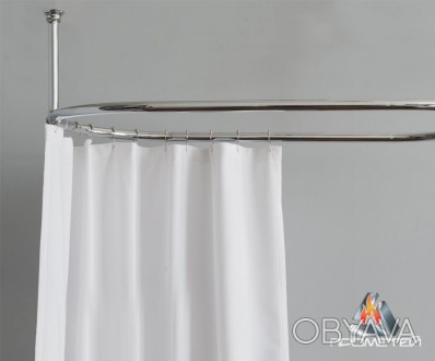 
Овальний карниз для душової шторки по хорошій ціні за індивідуальним замовлення. . фото 1