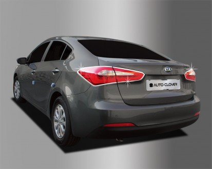 Kia Cerato (2013-) Накладки на стопы 4шт. Суми. фото 1 Kia Cerato (2013-) Накладки на стопы 4шт. Суми. фото 1