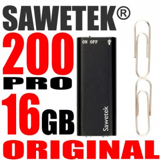 Міні диктофон з активацією голосом Sawetek 200, 16 Гб, MP3, VOX, 12 годин запису. Кропивницький. фото 1 Міні диктофон з активацією голосом Sawetek 200, 16 Гб, MP3, VOX, 12 годин запису. Кропивницький. фото 1