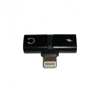 Аудіо перехідник Apple Lightning - розгалужувач харчування Lightning USB + Lightning AUX Protech AP2. Кропивницький. фото 1 Аудіо перехідник Apple Lightning - розгалужувач харчування Lightning USB + Lightning AUX Protech AP2. Кропивницький. фото 1