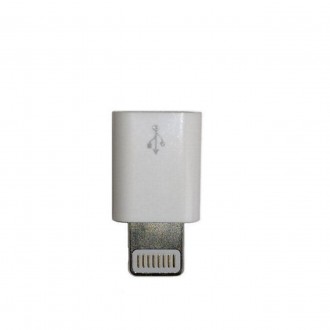 Перехідник живлення Micro USB - Apple Lightning Protech P2. Кропивницький. фото 1 Перехідник живлення Micro USB - Apple Lightning Protech P2. Кропивницький. фото 1
