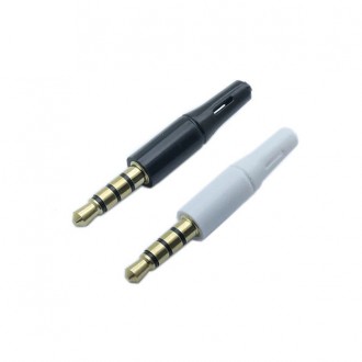 Роз'єм mini-jack 3.5 мм 4 pin для навушників і гарнітур запасний під пайку Ningbo Kepo MJ 3.5 mm 4pin. Кропивницький. фото 1 Роз'єм mini-jack 3.5 мм 4 pin для навушників і гарнітур запасний під пайку Ningbo Kepo MJ 3.5 mm 4pin. Кропивницький. фото 1