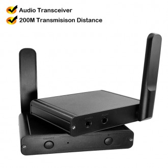 Комплект цифровой передачи аудио HiFi AUX Nsendato RF200 cтерео звук студийного . Кропивницкий. фото 1 Комплект цифровой передачи аудио HiFi AUX Nsendato RF200 cтерео звук студийного . Кропивницкий. фото 1