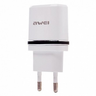  Awei C-930 5В, 2.1A, 2 USB - это качественное и надежное зарядное устройство. П. . фото 4