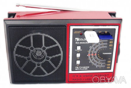 Радиоприемник FM AM с Mp3 USB SD GOLON RX-002 Радиоприемник GOLON RX 002 UAR с в. . фото 1