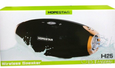 Портативная колонка Bluetooth Hopestar H25 имеет пыле-влагозащищённый корпус, AU. . фото 1