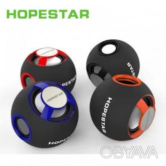 Портативная Bluetooth колонка мини динамик MP3/SD/FM Hopestar H46 Orange предост. . фото 1