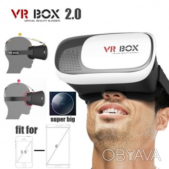 Очки виртуальной реальности VR BOX 2.0
 
Очки подойдут для смартов с диагональю . . фото 1