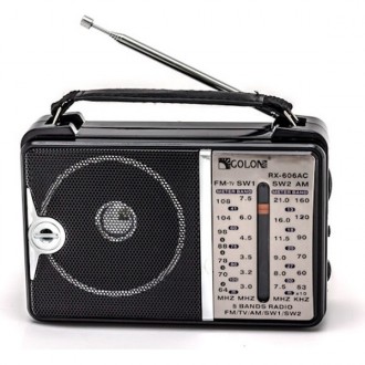 Всеволновой радиоприёмник GOLON RX-606 AC Всеволновой радиоприёмник торговой мар. . фото 2
