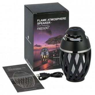 
Беспроводная Bluetooth колонка Flame Atmosphere Speaker с пламенной подсветкой
. . фото 3