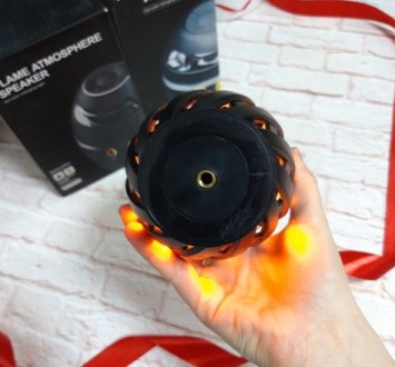 
Беспроводная Bluetooth колонка Flame Atmosphere Speaker с пламенной подсветкой
. . фото 9