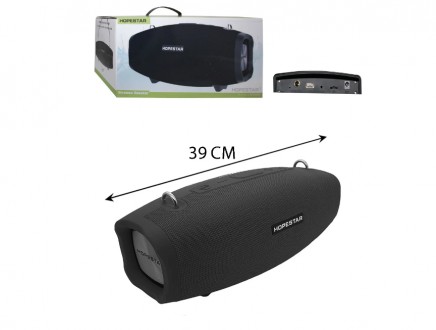 
Портативная колонка Hopestar H1 c Караоке, Bluetooth, USB и MicroSD (микрофон+б. . фото 4