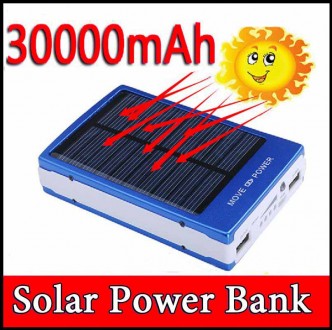 Power Bank 30000 mAh на солнечных батареях + Solar + Led панели
Солнечное зарядн. . фото 2