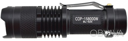 
Компактный ручной фонарь Police BL-525 micro USB.
Малогабаритный металлический . . фото 1