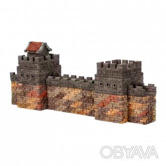 Керамічний конструктор з міні-цеглинок Великий китайський мур від виробника Wise. . фото 1