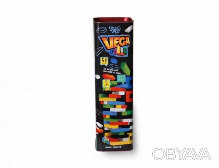 Гра настільна Vega Color від виробника Danko Toys Настільна гра Дженга "Vega Col. . фото 1