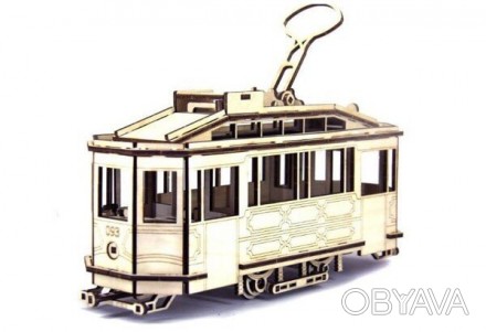 Механічний 3D пазл Трамвай від українського виробника Handy Games Цей пазл - про. . фото 1