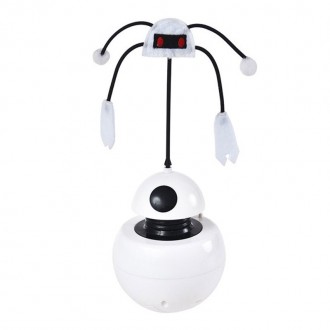 Іграшка для котів Pet Elite Robot-E 3in1, куля – вертушка з лазером і привертає кота звуком. Кропивницький. фото 1 Іграшка для котів Pet Elite Robot-E 3in1, куля – вертушка з лазером і привертає кота звуком. Кропивницький. фото 1