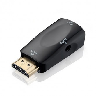 Перехідник XBOX HDMI2VGA, HDMI в VGA +звук, з живленням від HDMI. Кропивницький. фото 1 Перехідник XBOX HDMI2VGA, HDMI в VGA +звук, з живленням від HDMI. Кропивницький. фото 1