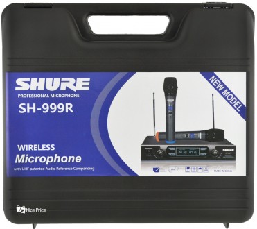 
 Радиосистема Shure SH-999R – это два профессиональных микрофона в комплекте с . . фото 10