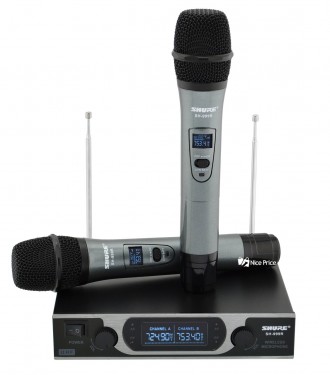 
 Радиосистема Shure SH-999R – это два профессиональных микрофона в комплекте с . . фото 2
