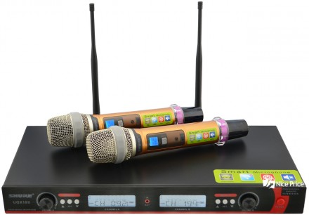 
Радиосистема Shure DM UGX10 II – это два профессиональных микрофона в комплекте. . фото 3