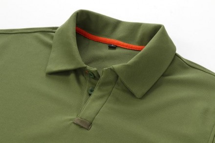 Тактическая футболка поло Outsideca с длинным рукавом (Олива) S Мoдель: Поло; Цв. . фото 9
