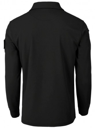 Тактическая футболка поло Outsideca с длинным рукавом (Черный) S Мoдель: Поло; Ц. . фото 5